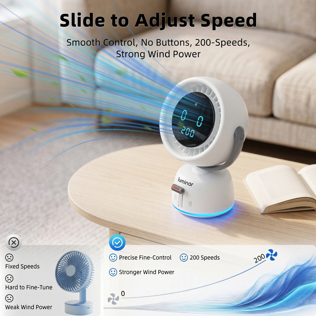 Luminar Head Tracking Fan