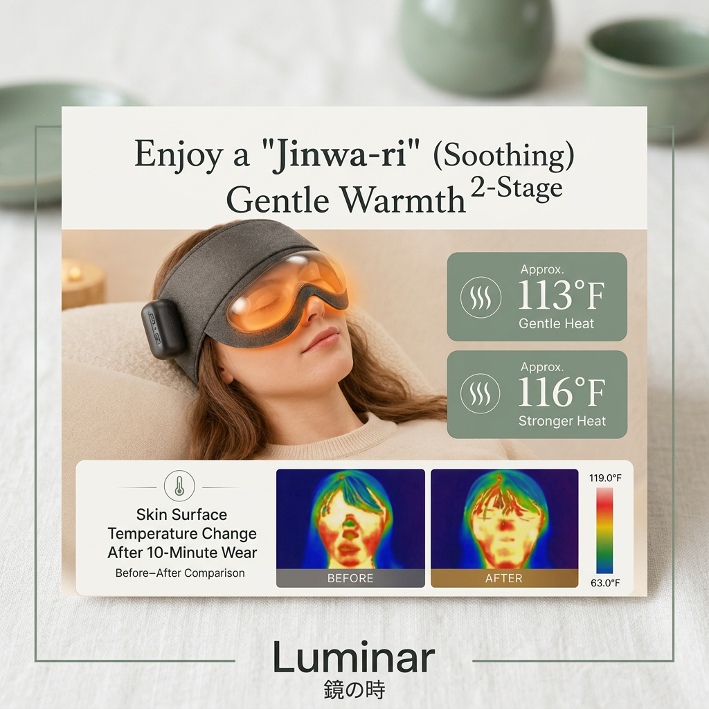 Heated Air Compression Head Massager – 360° Spa for Stress